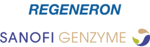 Regeneron and Sanofi Genzyme Logo stacked REG on top (1)